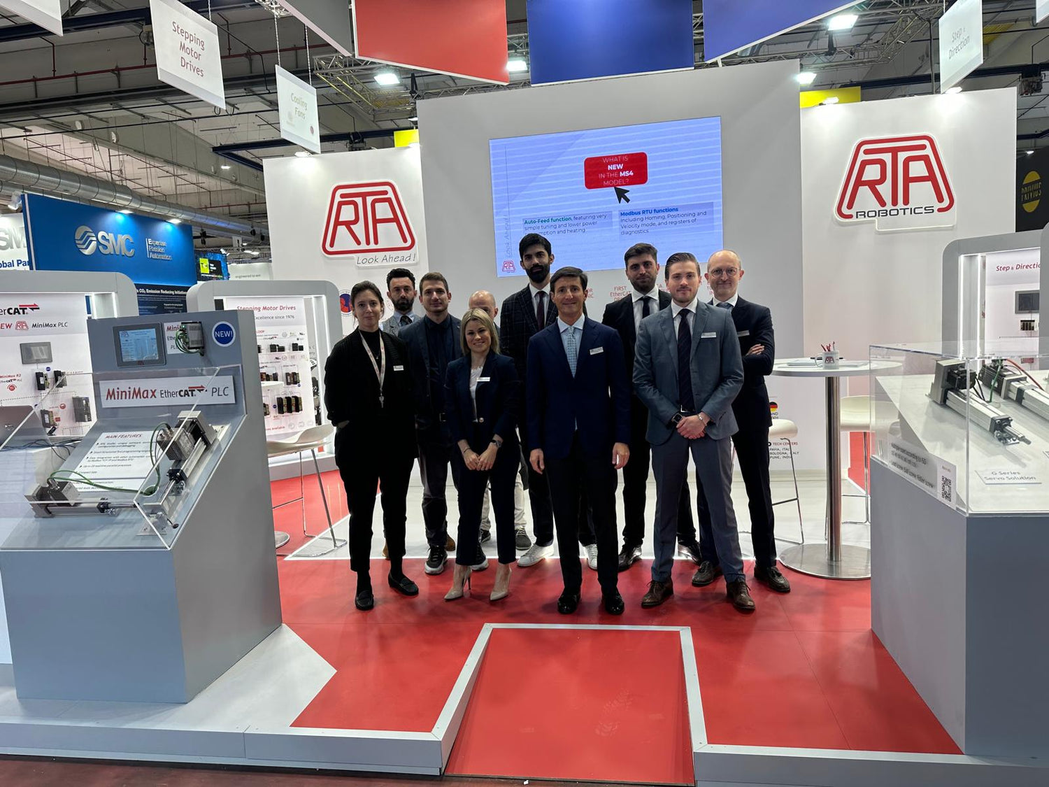 RTA alla fiera SPS di Parma