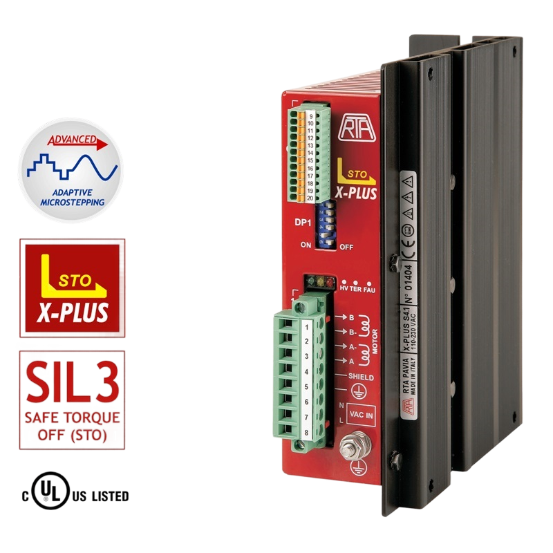 Funzione Safe Torque Off (STO) SIL 3