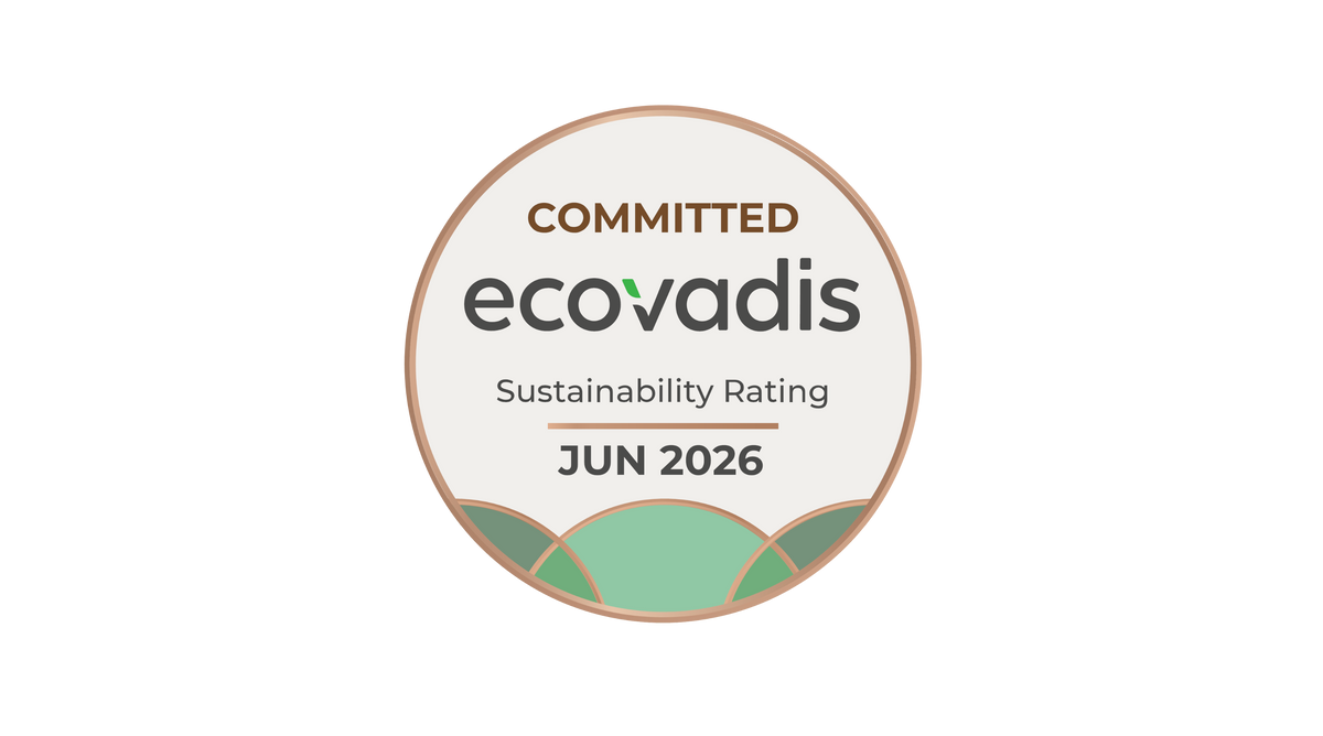 Un nuovo traguardo nella Sostenibilità per RTA: il Committed Badge di EcoVadis